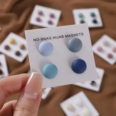 Attache Hijab Magnétique (Anti - Trou)