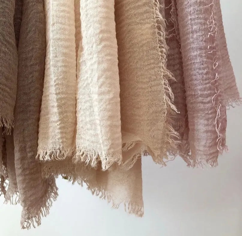 Hijab En Cotton Froissé