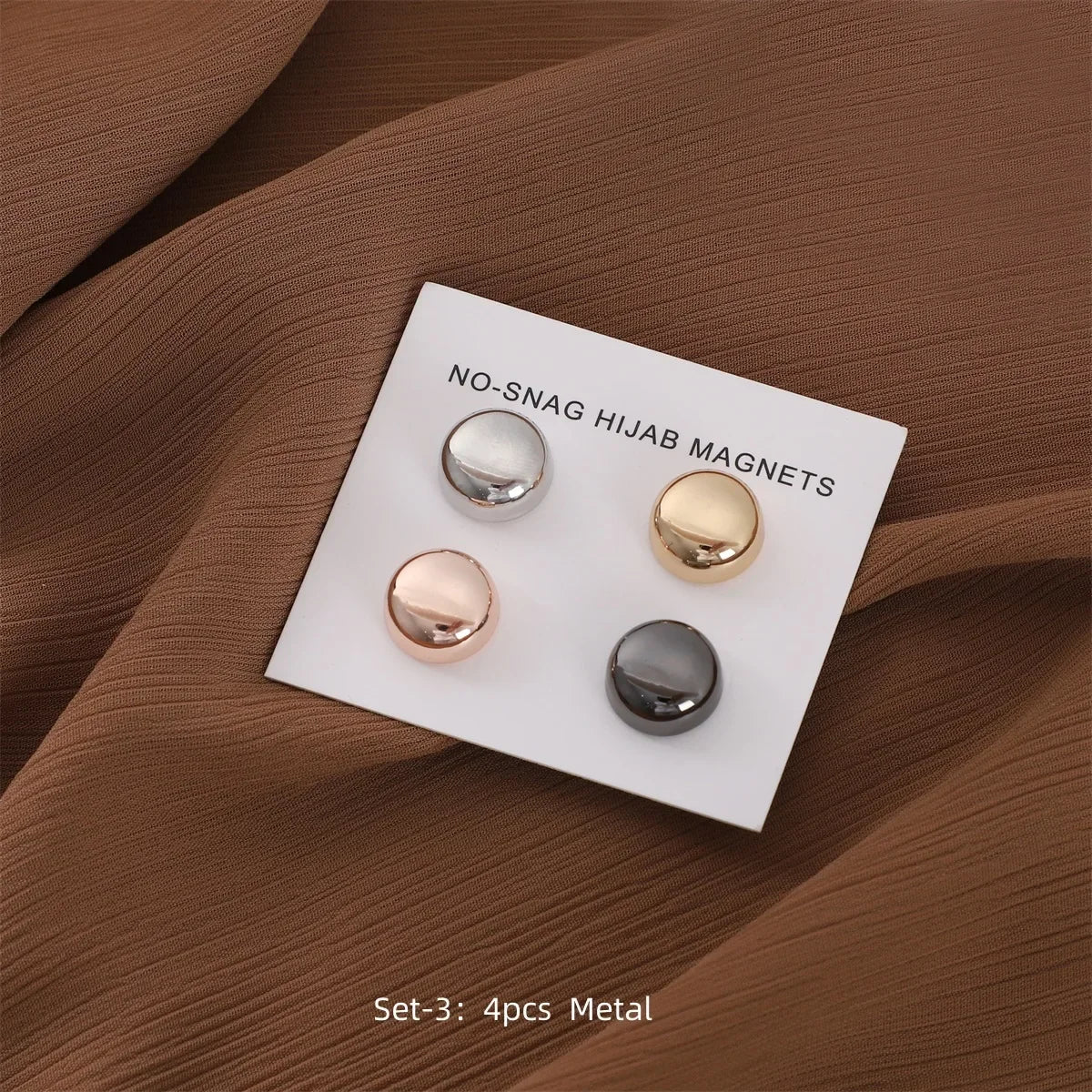 Attache Hijab Magnétique (Anti - Trou)