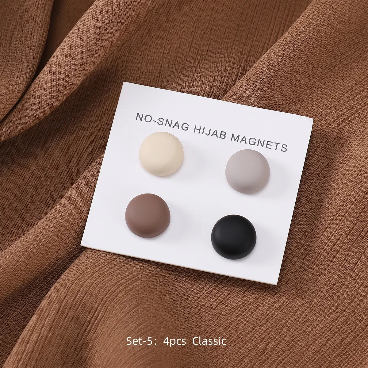 Attache Hijab Magnétique (Anti - Trou)