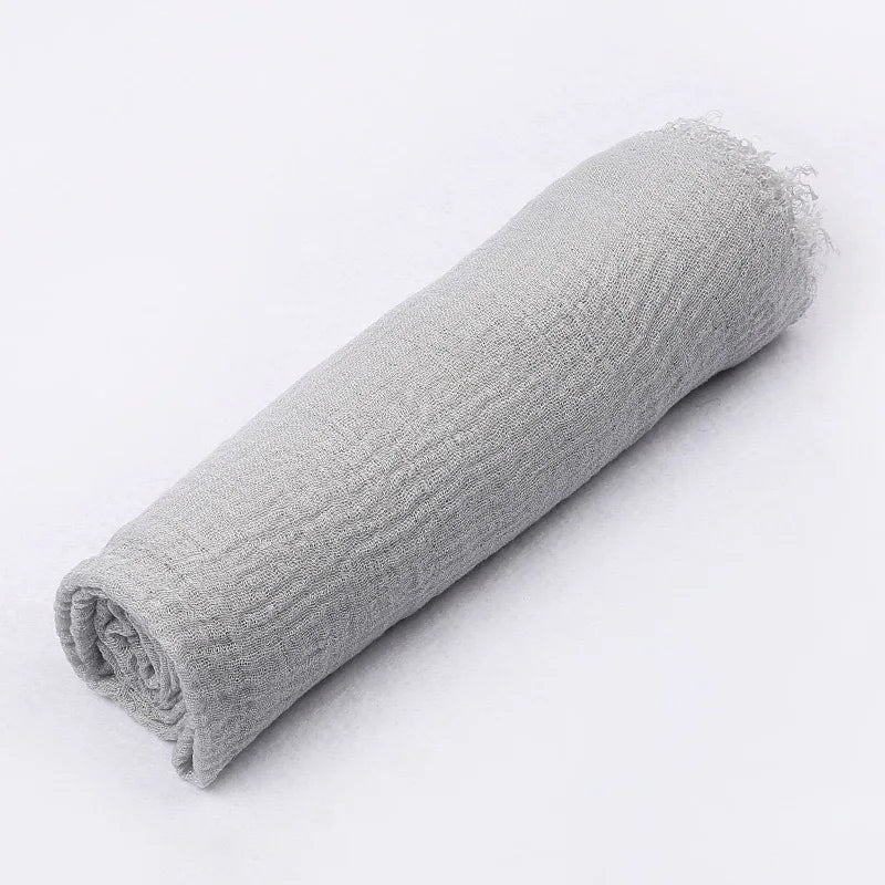 Hijab En Cotton Froissé