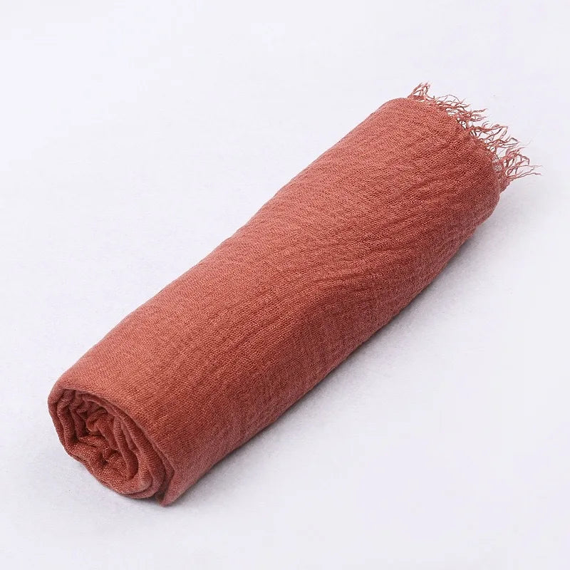 Hijab En Cotton Froissé