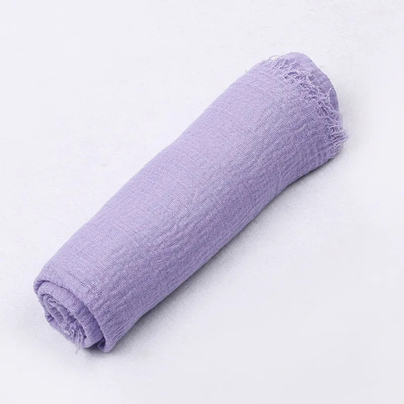 Hijab En Cotton Froissé